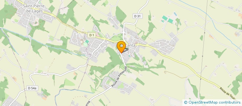 localisation de l'entreprise COMMUNE DE TARABEL  TARABEL