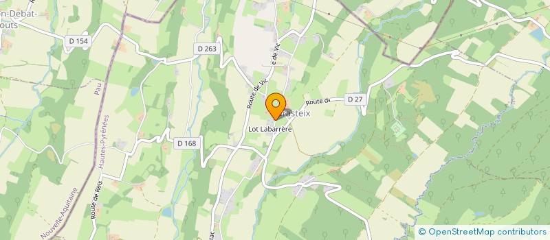 localisation de l'entreprise COMMUNE DE TARASTEIX  TARASTEIX