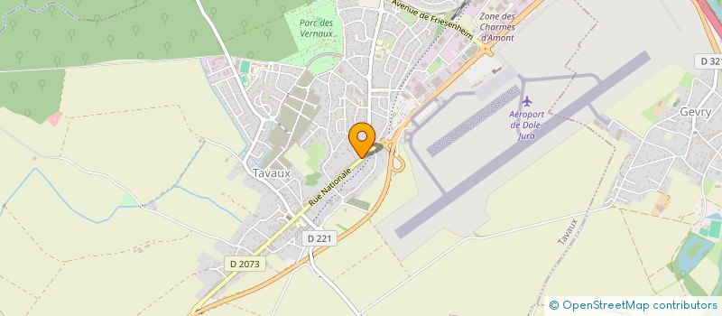 localisation de l'entreprise COMMUNE DE TAVAUX à TAVAUX