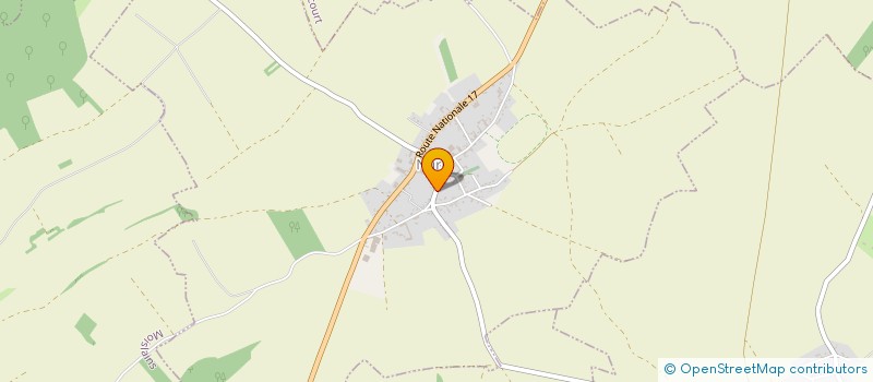 localisation de l'entreprise COMMUNE DE TEMPLEUX LA FOSSE  TEMPLEUX-LA-FOSSE