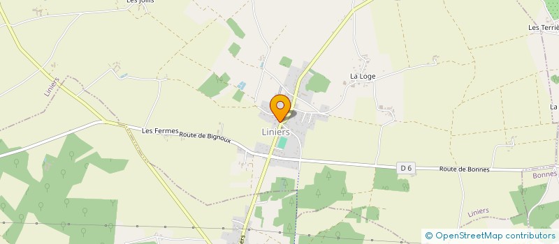 localisation de l'entreprise COMMUNE DE TERCE  TERCE