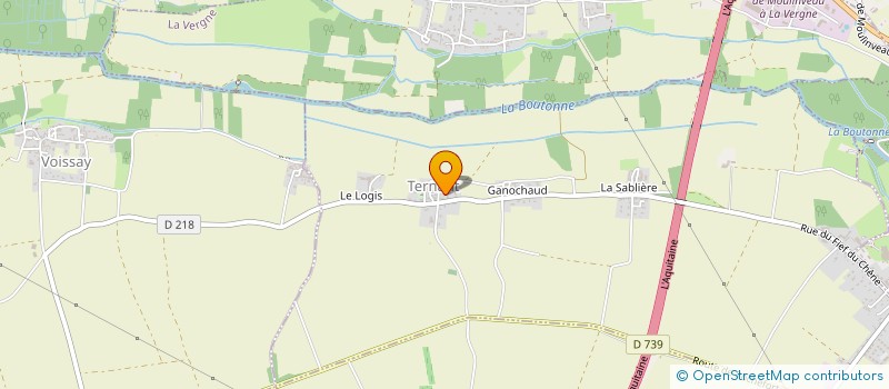 localisation de l'entreprise COMMUNE DE TERNANT à TERNANT