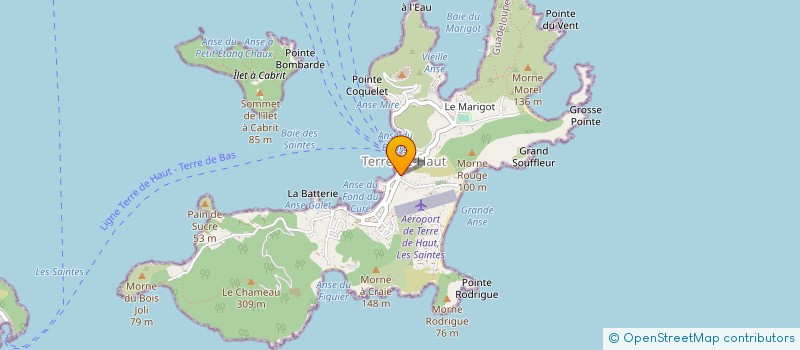 localisation de l'entreprise COMMUNE DE TERRE DE HAUT à TERRE-DE-HAUT