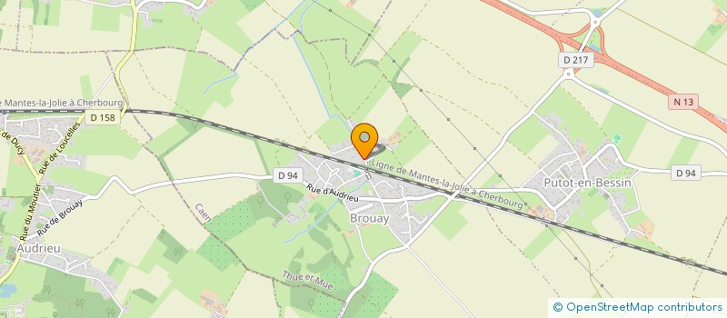 localisation de l'entreprise COMMUNE DE TESSEL  TESSEL