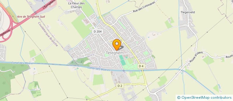 localisation de l'entreprise COMMUNE DE TETEGHEM-COUDEKERQUE-VILLAGE à TETEGHEM-COUDEKERQUE-VILLAGE