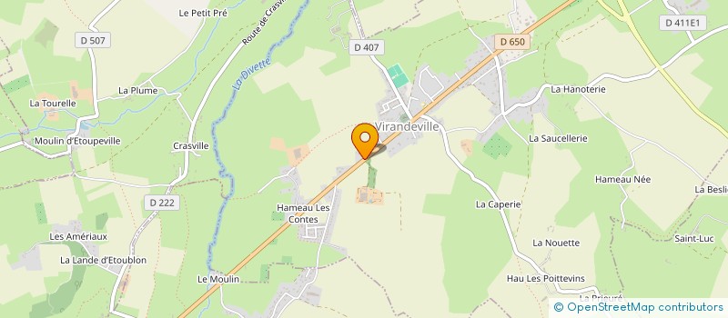 localisation de l'entreprise COMMUNE DE TEURTHEVILLE HAGUE  TEURTHEVILLE-HAGUE