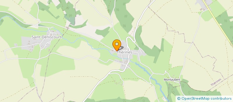 localisation de l'entreprise COMMUNE DE THERINES  THERINES