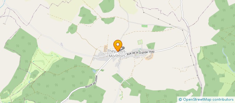 localisation de l'entreprise COMMUNE DE THEY SOUS MONTFORT  THEY-SOUS-MONTFORT