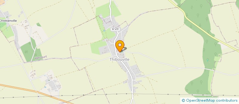 localisation de l'entreprise COMMUNE DE THIBOUVILLE  THIBOUVILLE