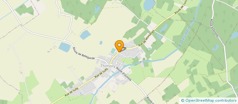 localisation de l'entreprise COMMUNE DE THIMORY à THIMORY