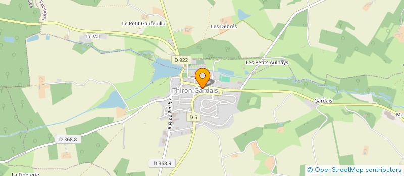localisation de l'entreprise COMMUNE DE THIRON-GARDAIS à THIRON-GARDAIS