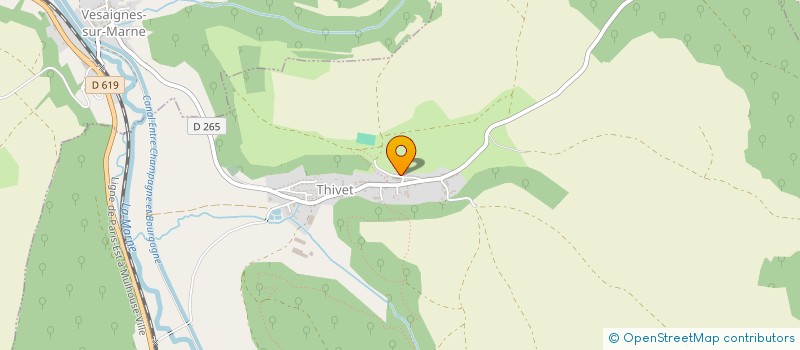 localisation de l'entreprise COMMUNE DE THIVET à THIVET
