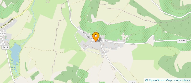 localisation de l'entreprise COMMUNE DE THORS  THORS