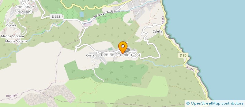 localisation de l'entreprise COMMUNE DE TOMINO  TOMINO