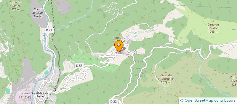 localisation de l'entreprise COMMUNE DE TOUET DE L ESCARENE  TOUET-DE-L'ESCARENE