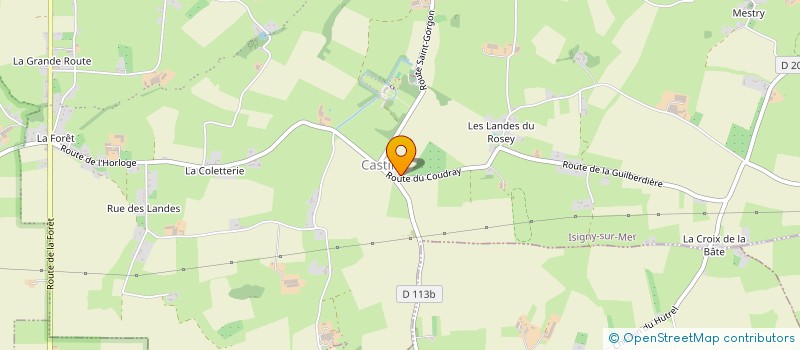 localisation de l'entreprise COMMUNE DE TOURNIERES  TOURNIERES