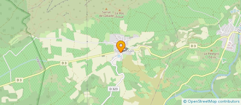 localisation de l'entreprise COMMUNE DE TOURNISSAN  TOURNISSAN