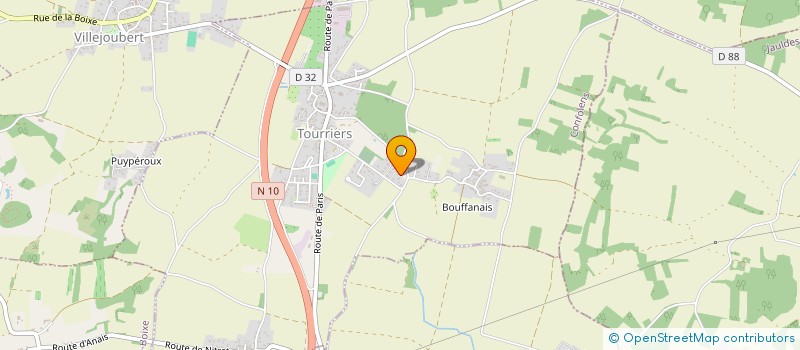localisation de l'entreprise COMMUNE DE TOURRIERS à TOURRIERS