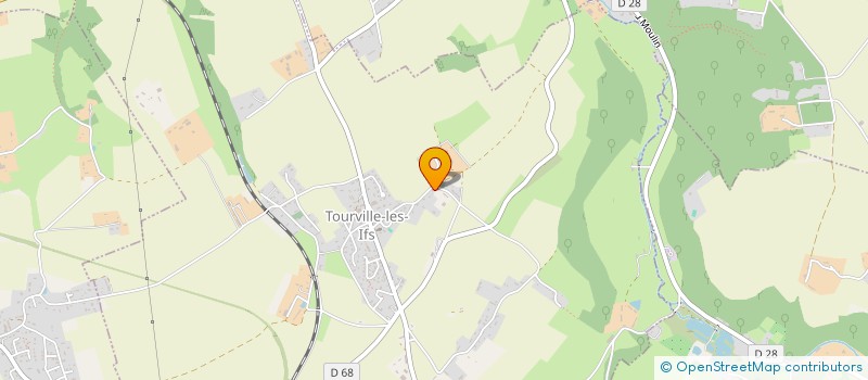 localisation de l'entreprise COMMUNE DE TOURVILLE LES IFS  TOURVILLE-LES-IFS
