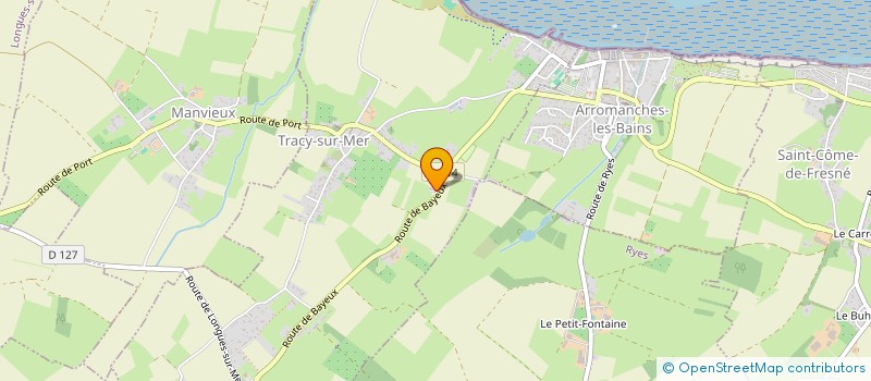 localisation de l'entreprise COMMUNE DE TRACY SUR MER  TRACY-SUR-MER