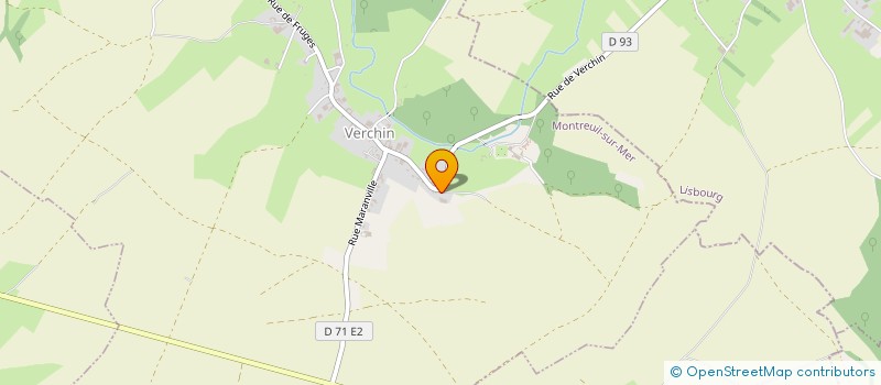 localisation de l'entreprise COMMUNE DE TRAMECOURT  TRAMECOURT