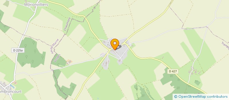 localisation de l'entreprise COMMUNE DE TRAMPOT  TRAMPOT