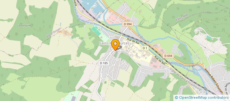 localisation de l'entreprise COMMUNE DE TREMONT SUR SAULX à TREMONT-SUR-SAULX