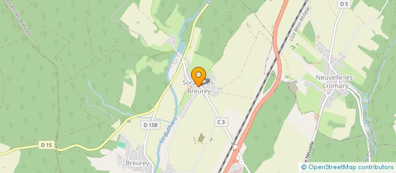 localisation de l'entreprise COMMUNE DE TRESILLEY  TRESILLEY