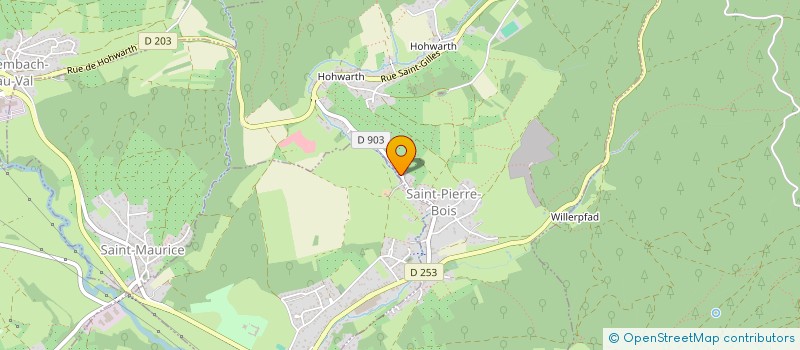 localisation de l'entreprise COMMUNE DE TRIEMBACH AU VAL  TRIEMBACH-AU-VAL