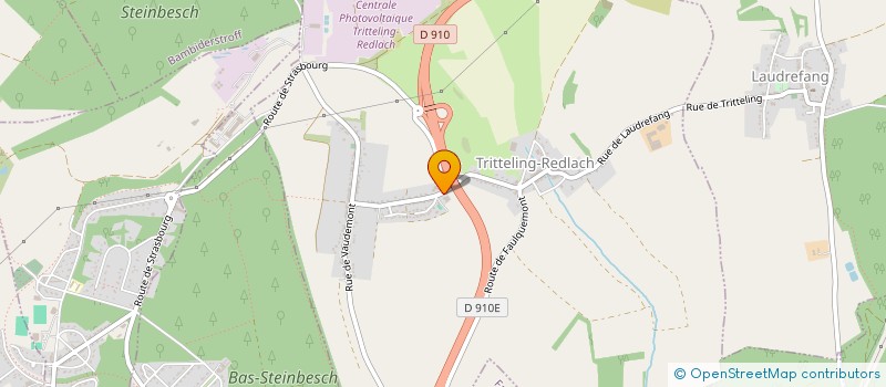 localisation de l'entreprise COMMUNE DE TRITTELING REDLACH  TRITTELING-REDLACH