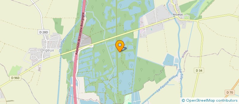 localisation de l'entreprise COMMUNE DE TROCHERES  TROCHERES