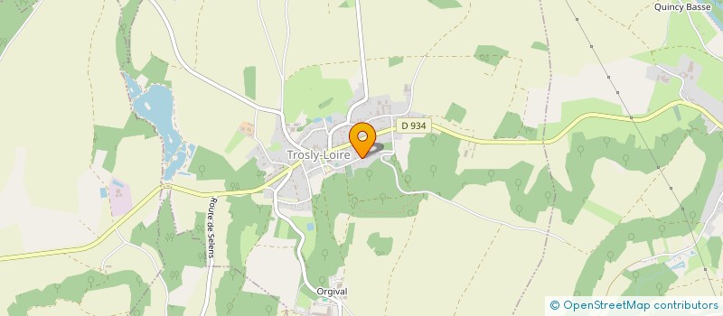 localisation de l'entreprise COMMUNE DE TROSLY LOIRE  TROSLY-LOIRE