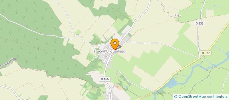localisation de l'entreprise COMMUNE DE TRUCY-L'ORGUEILLEUX  TRUCY-L'ORGUEILLEUX