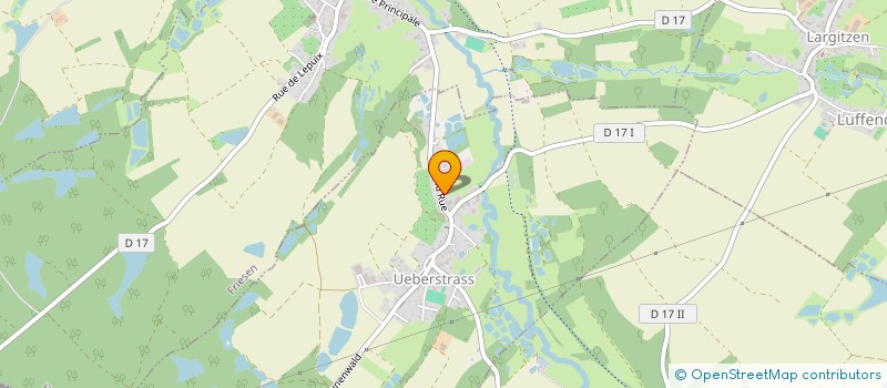 localisation de l'entreprise COMMUNE DE UEBERSTRASS  UEBERSTRASS