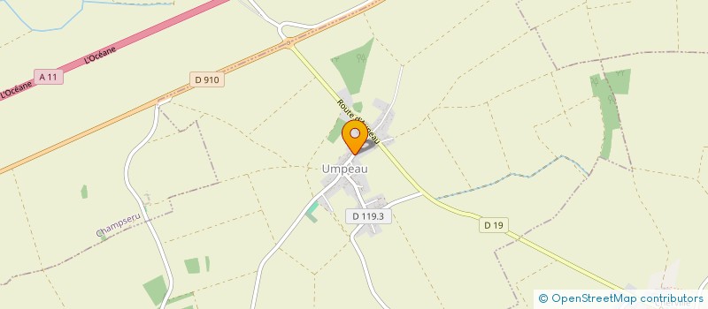 localisation de l'entreprise COMMUNE DE UMPEAU à UMPEAU