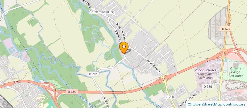 localisation de l'entreprise COMMUNE DE VAILLY  VAILLY