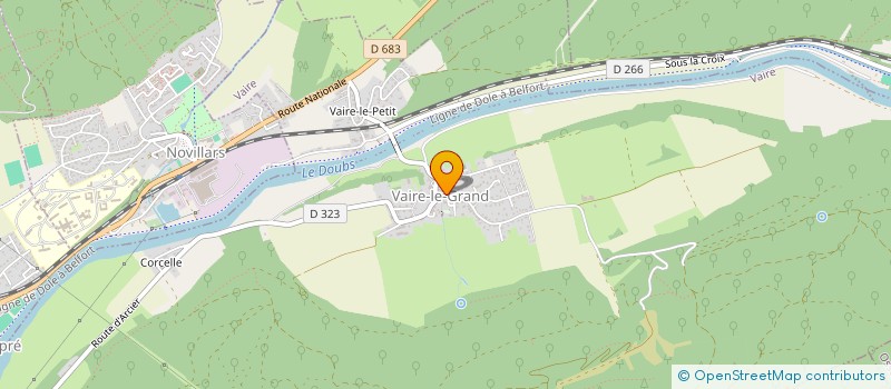 localisation de l'entreprise COMMUNE DE VAIRE à VAIRE