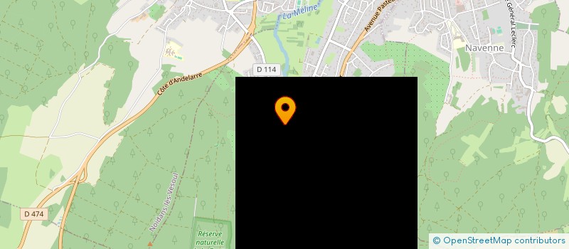 localisation de l'entreprise COMMUNE DE VAIVRE-ET-MONTOILLE  VAIVRE-ET-MONTOILLE