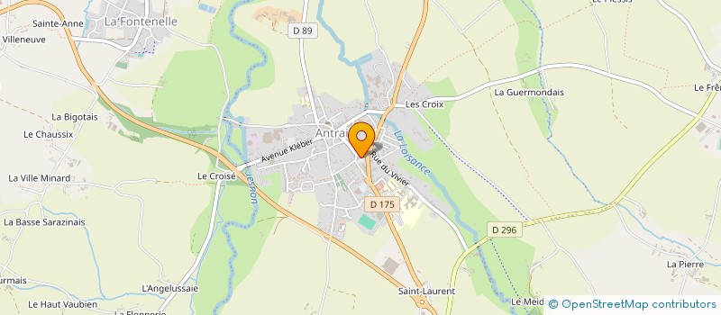 localisation de l'entreprise COMMUNE DE VAL-COUESNON  VAL-COUESNON