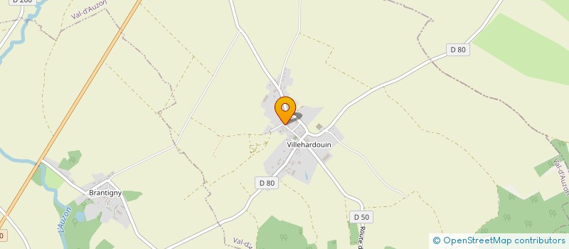 localisation de l'entreprise COMMUNE DE VAL-D'AUZON à VAL-D'AUZON