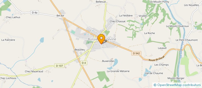 localisation de l'entreprise COMMUNE DE VAL-D'OIRE-ET-GARTEMPE à VAL-D'OIRE-ET-GARTEMPE