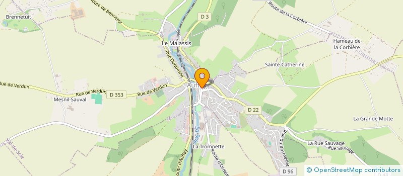 localisation de l'entreprise COMMUNE DE VAL-DE-SCIE  VAL-DE-SCIE