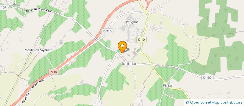 localisation de l'entreprise COMMUNE DE VAL DES VIGNES à VAL DES VIGNES