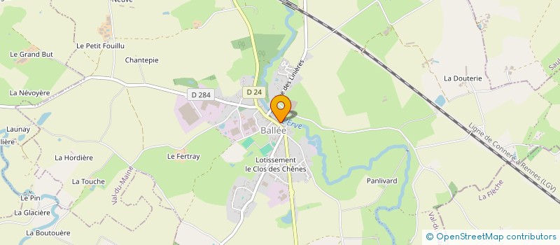 localisation de l'entreprise COMMUNE DE VAL-DU-MAINE à VAL-DU-MAINE