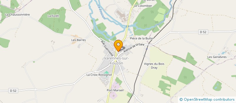 localisation de l'entreprise COMMUNE DE VAL-FOUZON à VAL-FOUZON