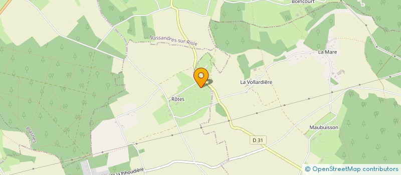 localisation de l'entreprise COMMUNE DE VALAILLES  VALAILLES