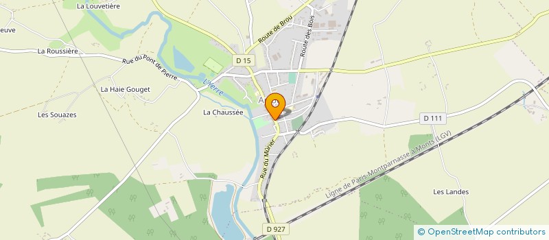 localisation de l'entreprise COMMUNE DE VALD'YERRE à VALD'YERRE