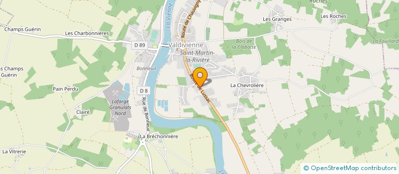 localisation de l'entreprise COMMUNE DE VALDIVIENNE  VALDIVIENNE