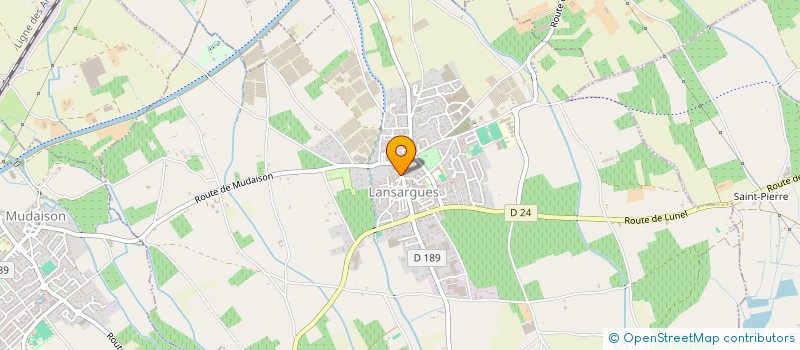 localisation de l'entreprise COMMUNE DE VALERGUES  VALERGUES