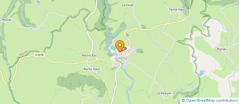 localisation de l'entreprise COMMUNE DE VALETTE à VALETTE